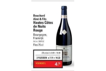 bouchard aine en fils hautes cotes de nuits rouge