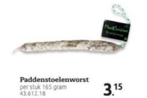 paddenstoelenworst