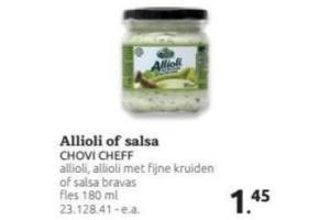 allioli of salsa