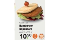 van osch hamburger gepaneerd