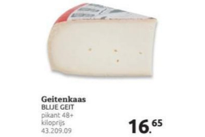 geitenkaas pikant 48