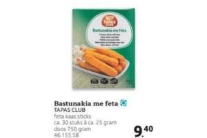 bastunakia met feta