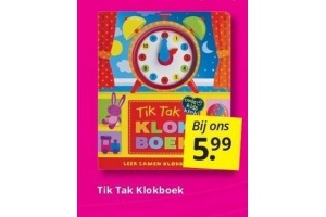 tik tak klokboek