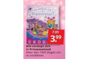 wie verstopt zich in prinsessenland