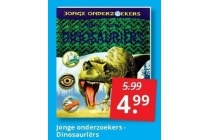 jonge onderzoekers dinosauriers