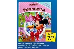 minnie vrienden kijk zoekboek