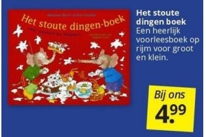 het stoute dingen boek