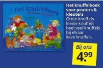 het knuffelboek voor peuters en kleuters