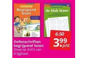 oefenschriften begrijpend lezen