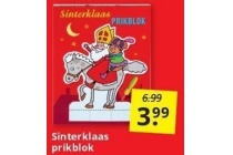 sinterklaas prikblok