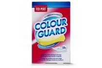 tex pert colour guard white guard of dryer sheets
