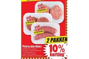 pick en mix vlees