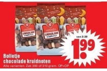 bolletje chocolade kruidnoten