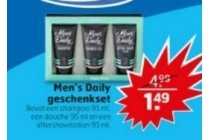 men s daily geschenkset