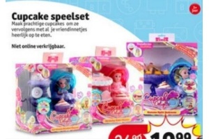 cupcake speelset