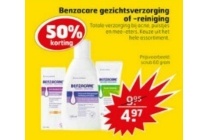 benzacare gezichtsverzorging of reiniging