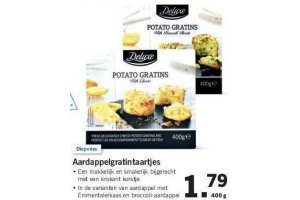 aardappelgratintaartjes