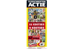 tijdschriften actie