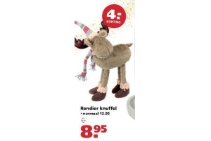 rendier knuffel