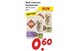 rodi vriesvers hondenvoer
