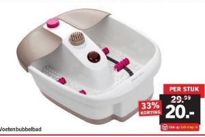 voetenbubbelbad
