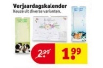 verjaardagskalender