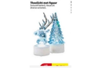 theelicht met figuur