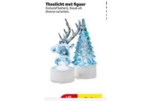 theelicht met figuur