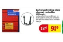 ledverlichting micro rise met controller