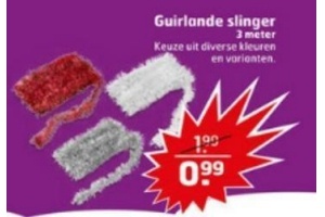 guirlande slinger