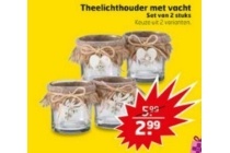 theelichthouder met vacht