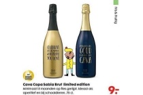 cava copa sabia brut limited edition