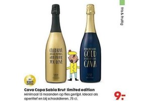 cava copa sabia brut limited edition