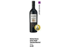 niche torre oria petit verdot meriot