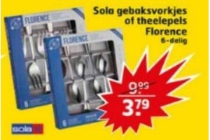 solar gebaksvorkjes of theelepels florence