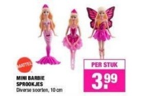 mini barbie sprookjes