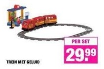 trein met geluid