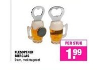 flesopener bierglas