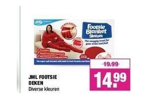 jml footsie deken