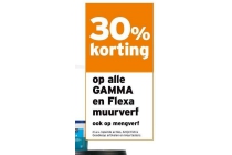 alle gamma en flexa muurverf en mengverf