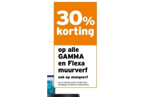 alle gamma en flexa muurverf en mengverf