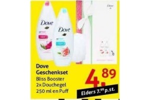 dove geschenkset bliss booster