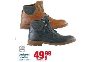 lederen bootee