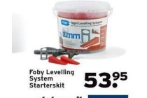 foby levelling system starterskit
