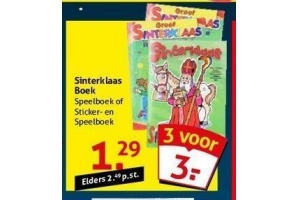 sinterklaas boek