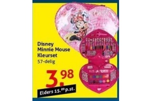 disney minnie mouse kleurset