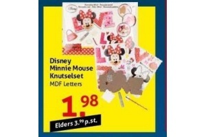 disney minnie mouse knutselset