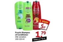 fructis shampoo of conditioner