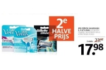 alle gillette navulmesjes 3 4 of 5 stuks