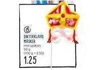 sinterklaas masker